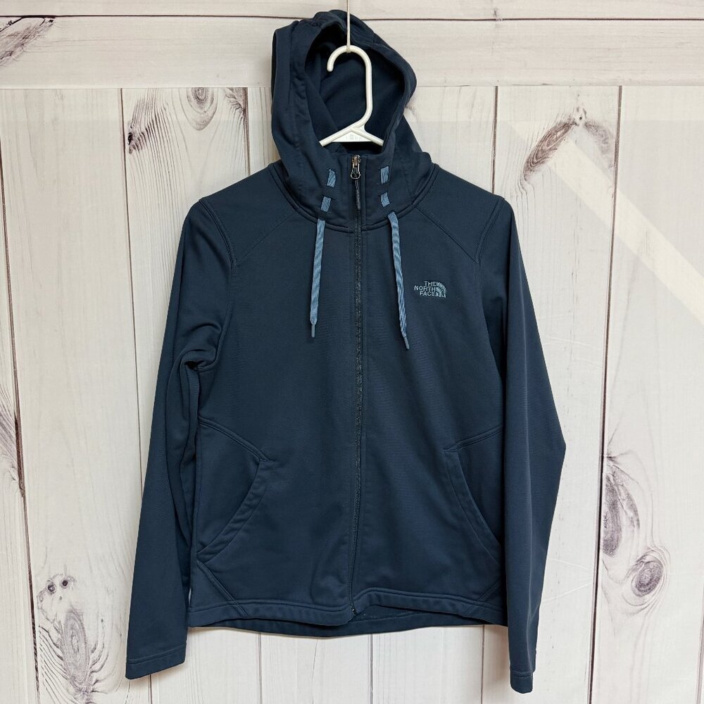 The North Face Full-Zip Hoodie Women’s Medium Slate Blue EUC